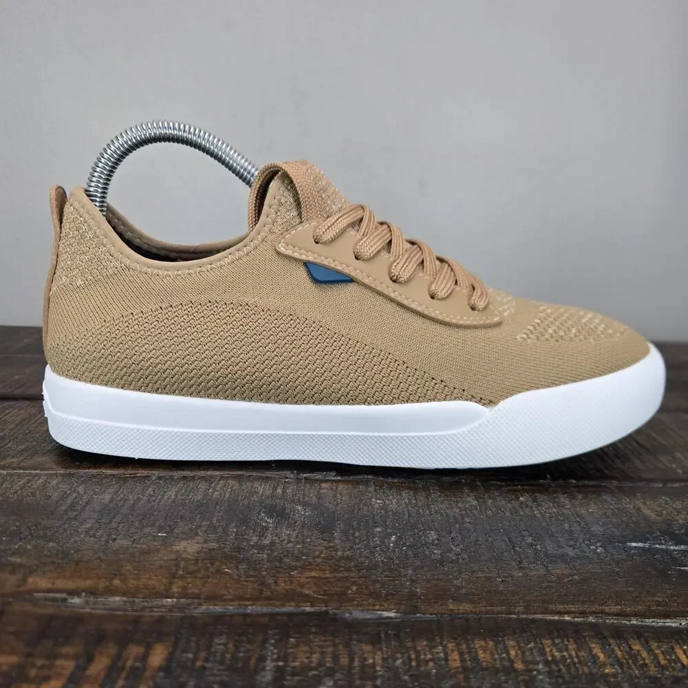 Vessi Weekend 1.5 Sneaker Womens Size 8 Waterproof Shoes Oak Brown White